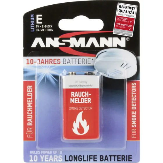 Ansmann 9V Extreme Lithium (E) - 1 stk.