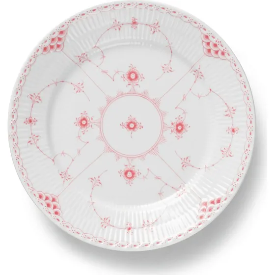 Royal Copenhagen Koral Musselmalet Halvblonde tallerken 22 cm