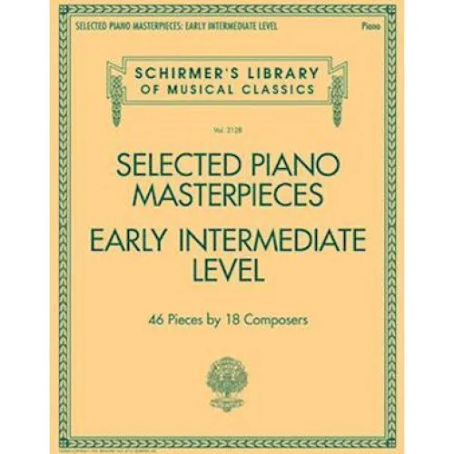 Hal Leonard Selected Piano Masterpieces - 46 klassiske klaverstykker