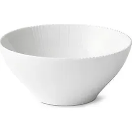 Royal Copenhagen Hvid Elements skål, 30 cl