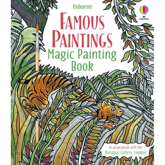 Famous Paintings Magic Painting Book - Rosie Dickins