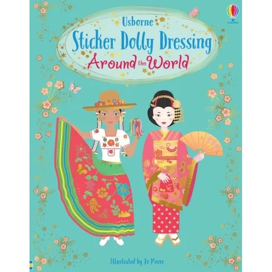 Sticker Dolly Dressing Around the World - Emily Bone