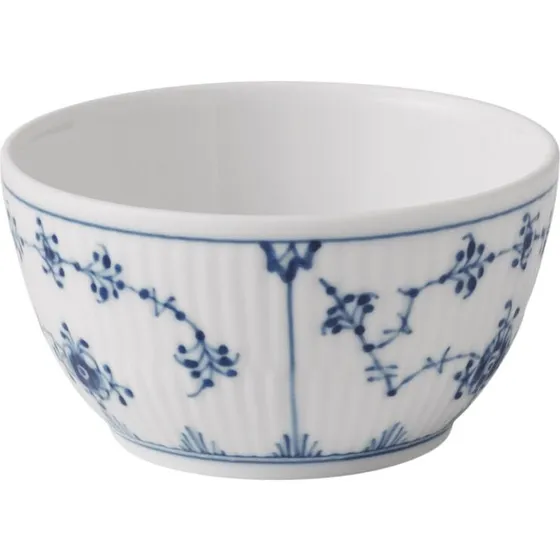 Royal Copenhagen Musselmalet Riflet skål 15 cl