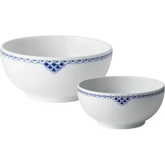 Royal Copenhagen Prinsesse skålsæt 2 dele (73 cl & 110 cl)