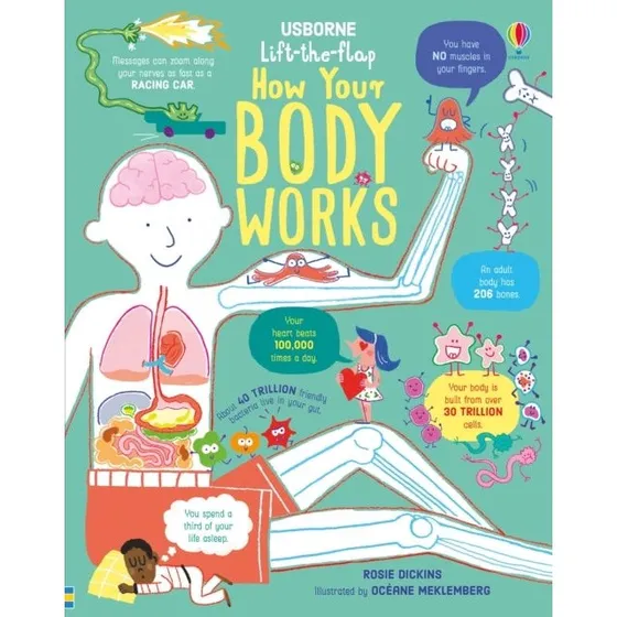 Lift-the-flap: How Your Body Works af Rosie Dickins