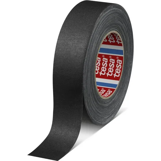 Tesa lærredstape 4671 38mm x 50m sort