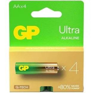 GP Ultra Alkaline AA (LR6) 4-pak