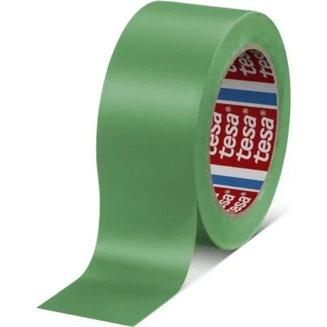 Tesa 60760 Gulvmarkeringstape 50 mm x 33 m - Grøn