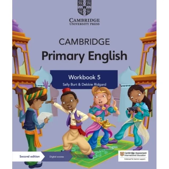 Cambridge Primary English Workbook 5 med 1 års digital adgang