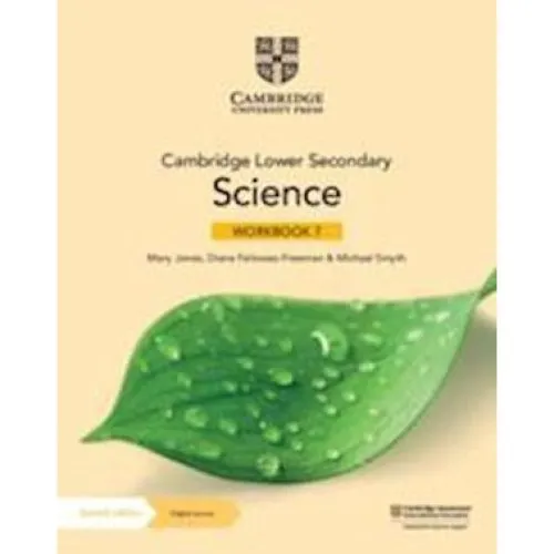 Cambridge Lower Secondary Science Workbook 7 m. digital adgang