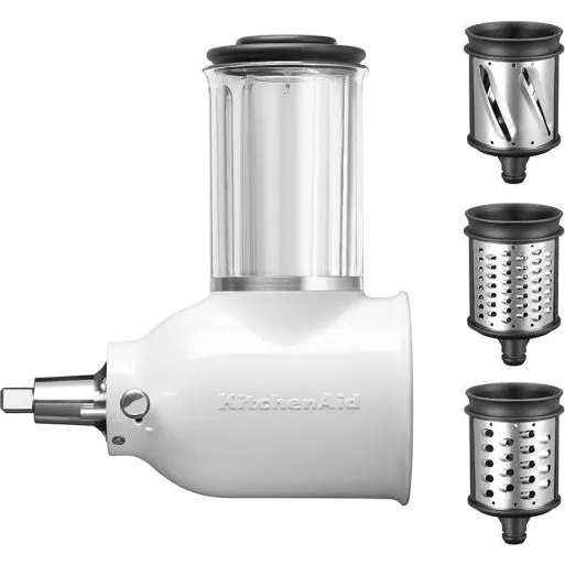 KitchenAid Slicer & Cutter-tilbehør (råkostjern), hvid