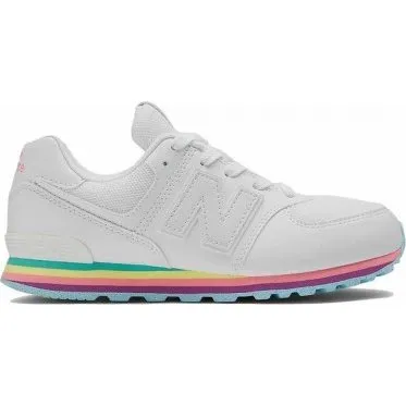 New Balance 574 Core børnesneakers - hvid, str. 38