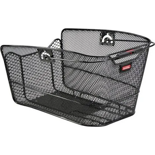 Klickfix Citymax cykelkurv med GTA-beslag 27L – sort