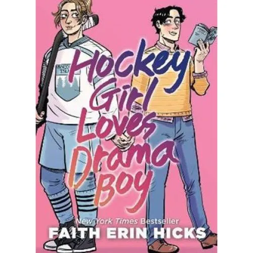 Faith Erin Hicks: Hockey Girl Loves Drama Boy - Graphic Novel