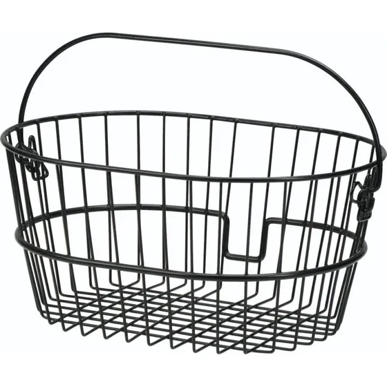 Klickfix Standard cykelkurv - Forrest sort