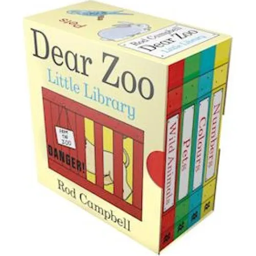 Rod Campbell: Dear Zoo Little Library - 4 mini board books