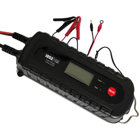 1852 Pro Smart lader 6/12V 4A – til bly og lithium