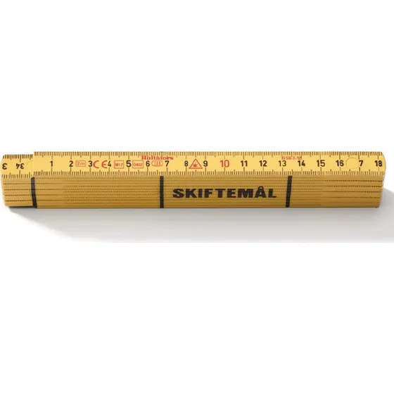 Hultafors Tommestok Glasfiber 2 m, 12-led G59-2-12