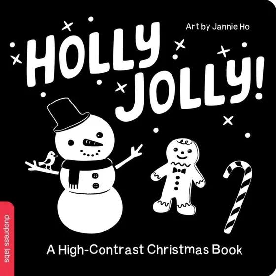 Duopress Holly Jolly! High-contrast Christmas Book