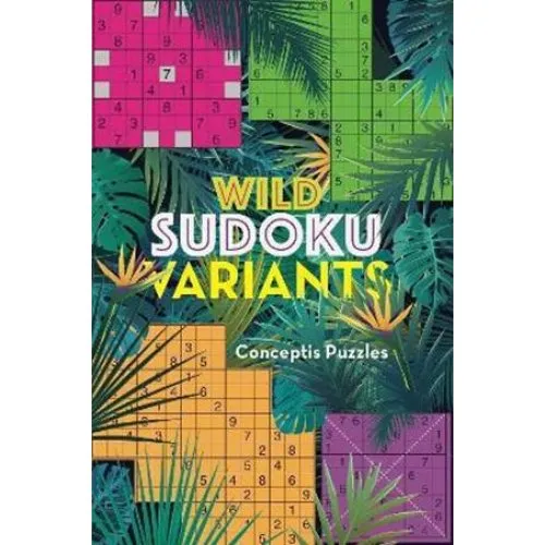 Conceptis Puzzles Wild Sudoku Variants - Bog