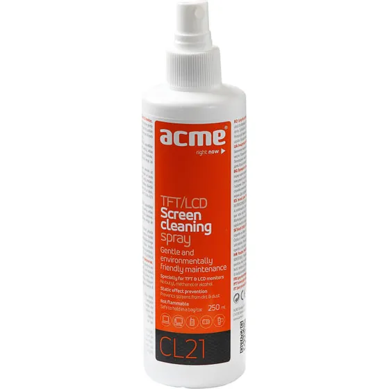 Sbox rens til LCD-skærme inkl. fiberklud 250 ml