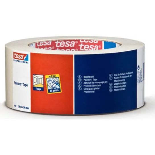 Tesa Maskeringstape 50 mm x 50 m (7 dage)