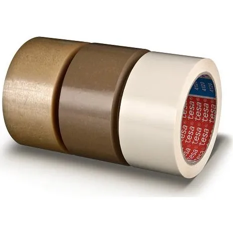 Tesa 4120 PVC-pakketape, transparent 50 mm x 66 m