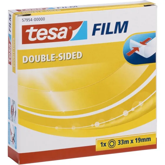 Tesa 57954 Transparent tape 19 mm x 33 m