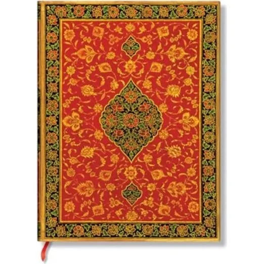 Layla Persian Poetry Midi Hardback Journal med elastik
