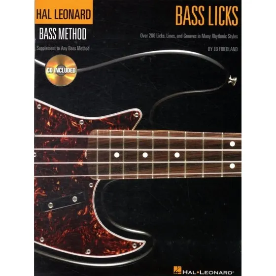 Hal Leonard Bass Method - Bass Licks