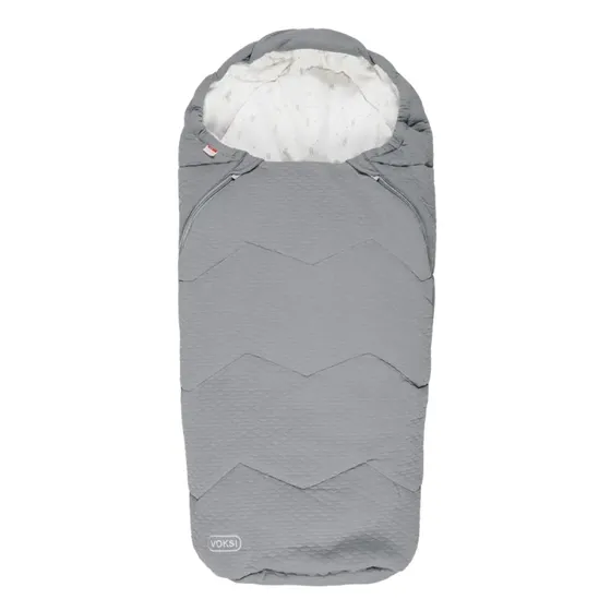 Voksi Breeze Light kørepose – Grey Fields (0-3 år)