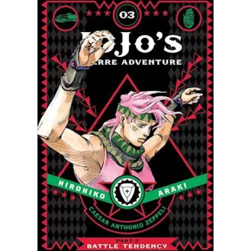 JoJo's Bizarre Adventure: Part 2--Battle Tendency, Vol. 3 - Hirohiko Araki