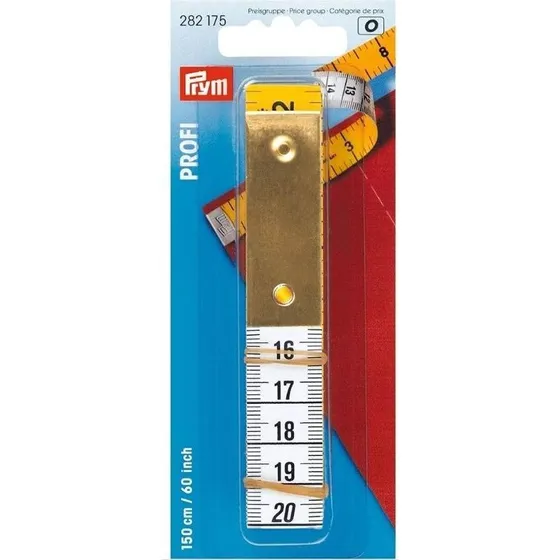 Prym Profi-målebånd med metalskive 150 cm (282175)