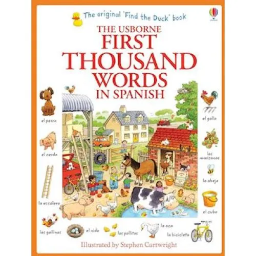 First Thousand Words in Spanish - Heather Amery - Bog