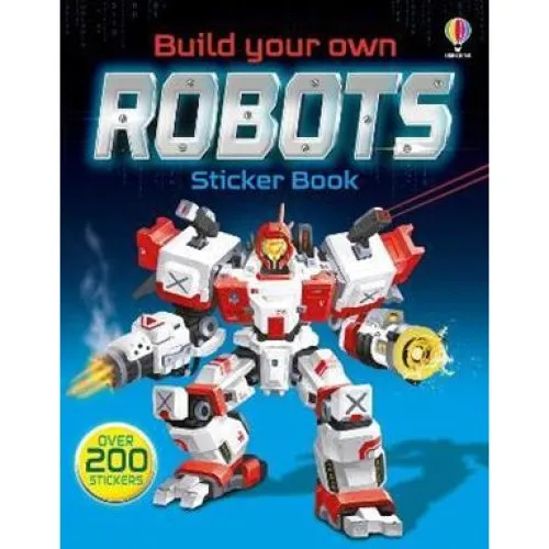Build Your Own Robots Sticker Book - Simon Tudhope