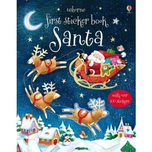 Sam Taplin - First Sticker Book Santa