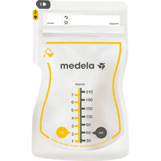 Medela Easy Pour opbevaringsposer til brystmælk 50 stk