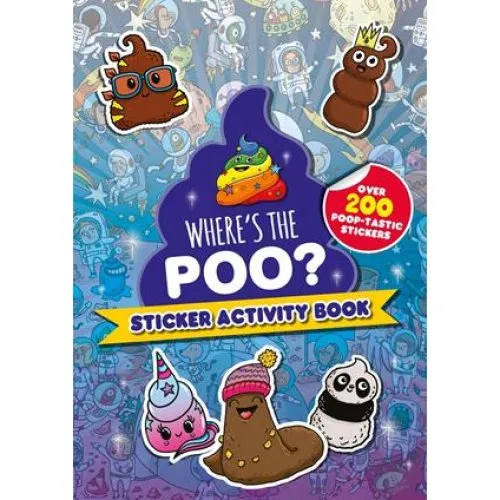 Alex Hunter: Where's the Poo? Sticker Activity Book