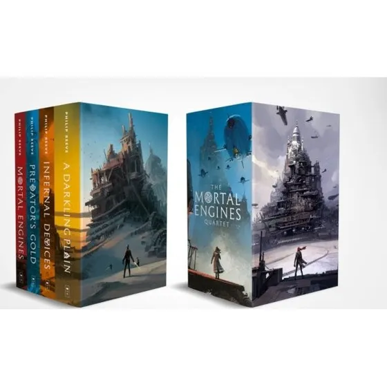 Mortal Engines Boxset x4 - Philip Reeve (Ian McQue artwork)