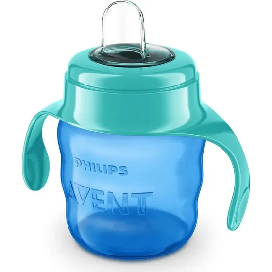 Philips Avent tudkop 200 ml, blød silikone tud (6+m)