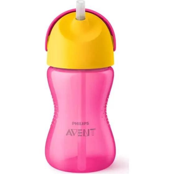 Philips Avent Bendy Sugerørskop 300 ml – Lyserød
