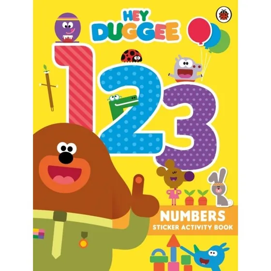 Hey Duggee: 123 - Aktivitetsbog med klistermærker