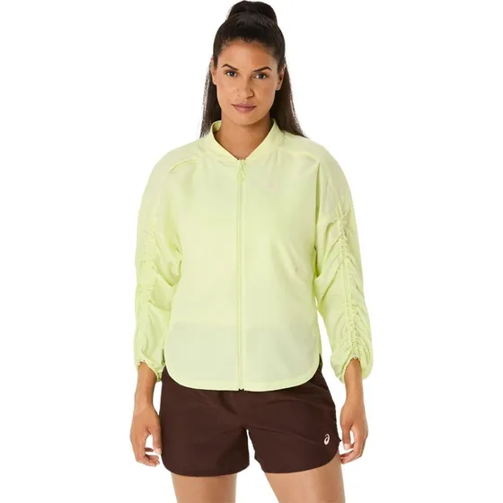 Asics Nagino Run Adjustable jakke dame – Huddle Yellow