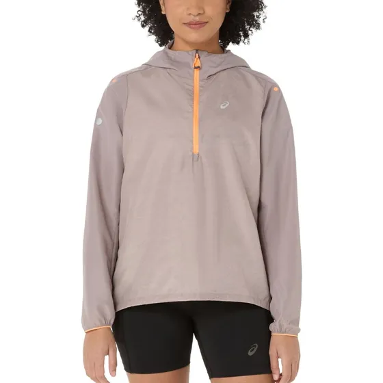 ASICS Fujitrail Packable vandtæt løbejakke – Rainstorm Grey