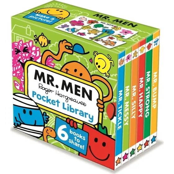 Mr. Men: Pocket Library - 6 mini board books