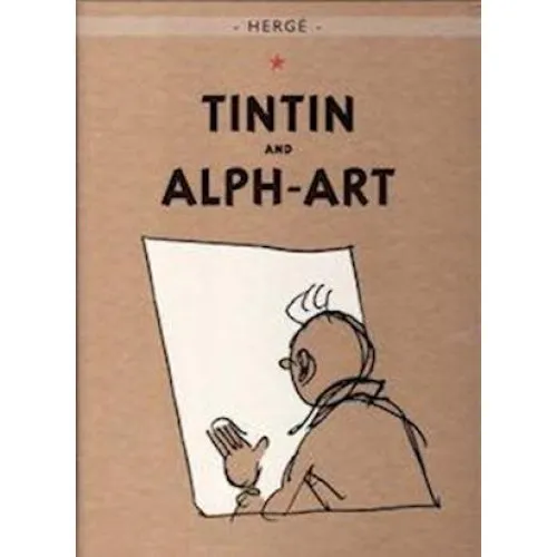 Hergé: Tintin og Alph-Art - Bog