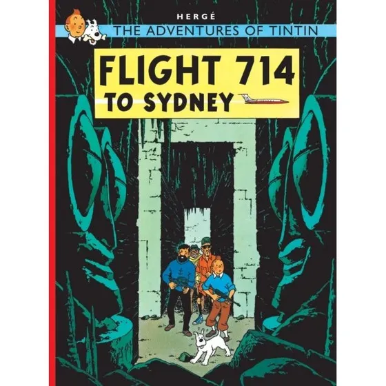 Hergé: Flight 714 to Sydney - Tintin tegneserie