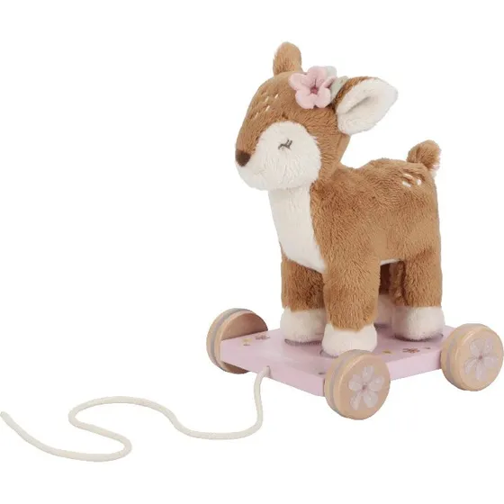 Little Dutch Trækdyr Hjort på Trævogn - Fehave