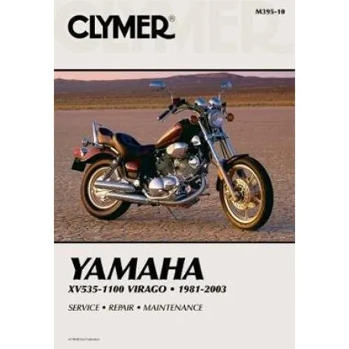 Clymer Xv535-1100 Virago 1981-200 Reparationsbog