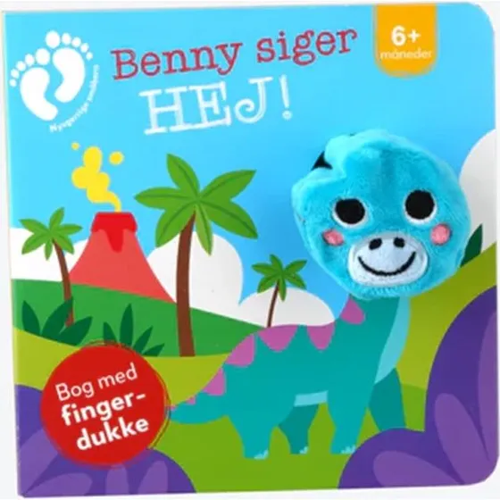 Benny siger hej! – Billedbog med fingerdukke om dinosaurer